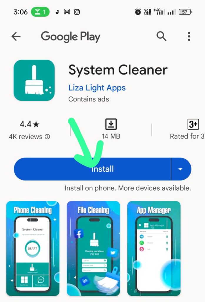 System Cleaner For Android App