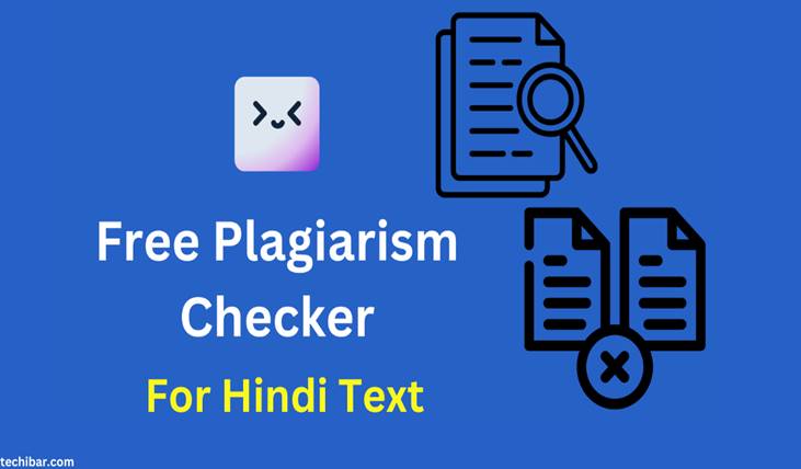 Plagiarism Checker For Hindi Text
